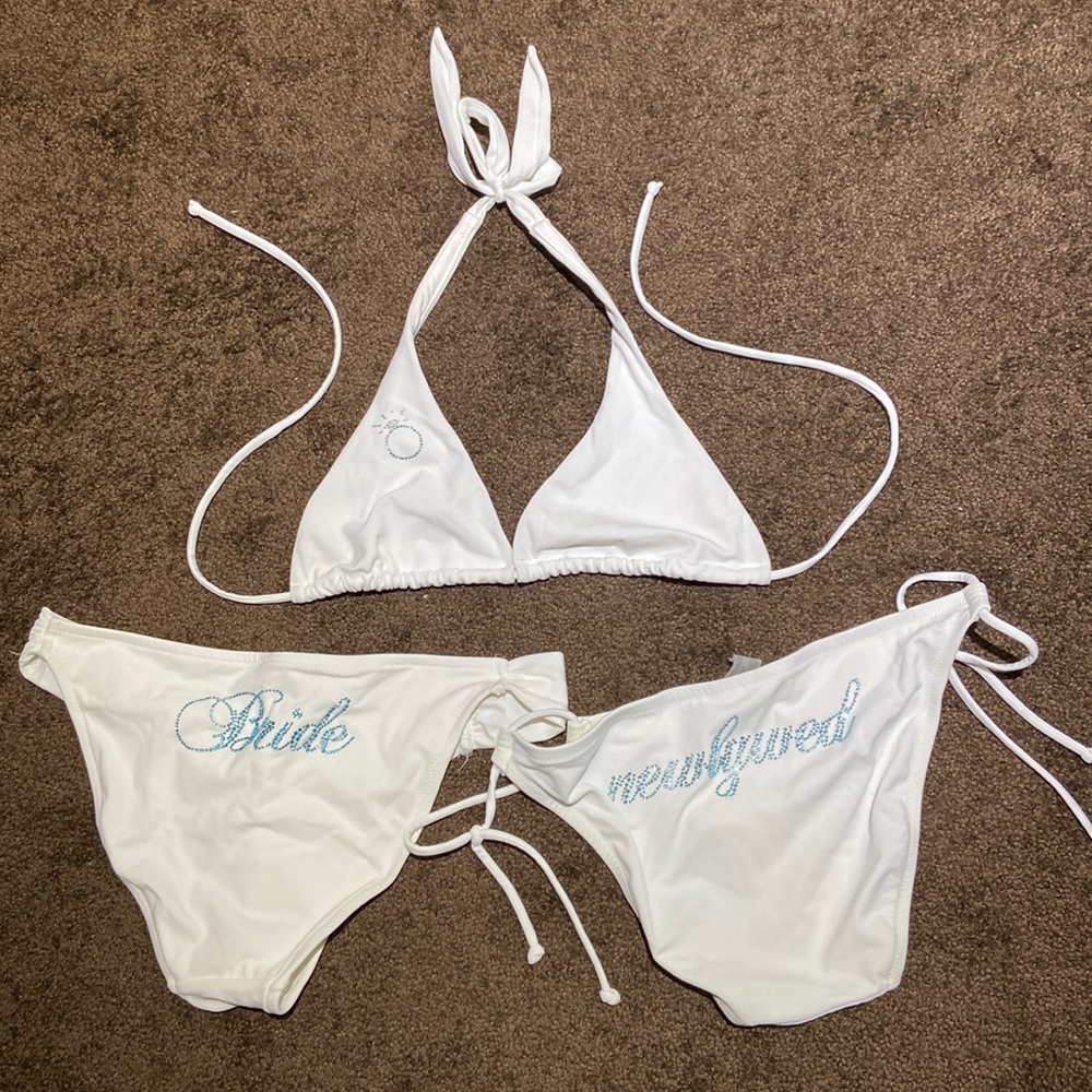 Victorias Secret VS Swim Newlywed and Bride bikini set Size Medium